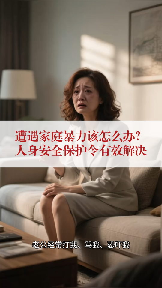 遭遇家庭暴力该怎么办？申请人身安全保护令有效解决